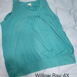 Willow Bay Teal Women's Tank Top